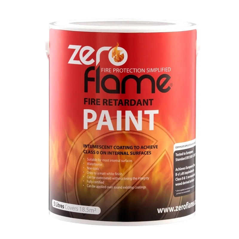 Zeroflame Fire Protection Paint For Wood