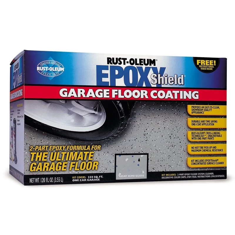 Rust-Oleum Epoxyshield Garage Floor Coating Kit