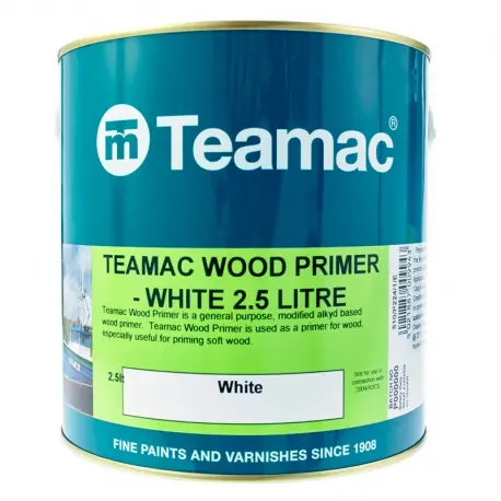 Teamac - Wood Primer White