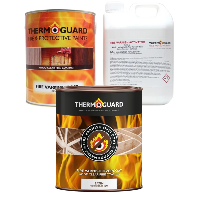 Thermoguard Fire Protection For Wood (Varnish System)