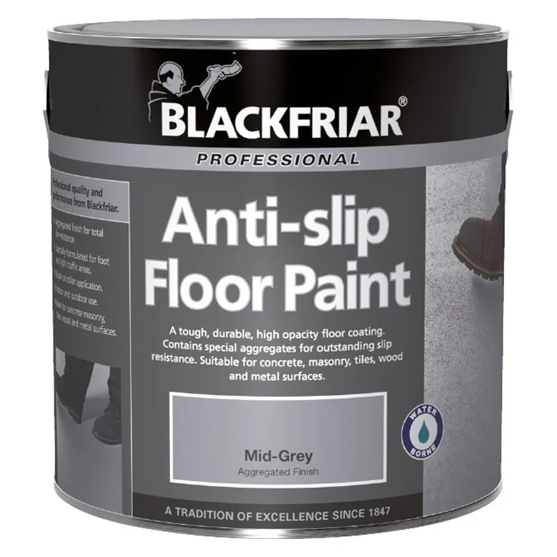 Oil-Resistant Aggregated Anti-Slip Floor Paint