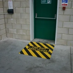 Heskins Fire Exit Markings