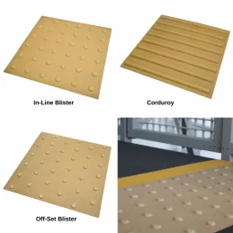 Anti-Slip Tactile Plates & Flooring