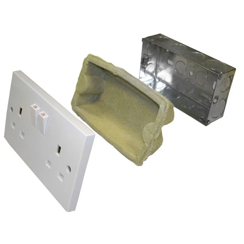 Astroflame Fire Stopping Socket Box Insert