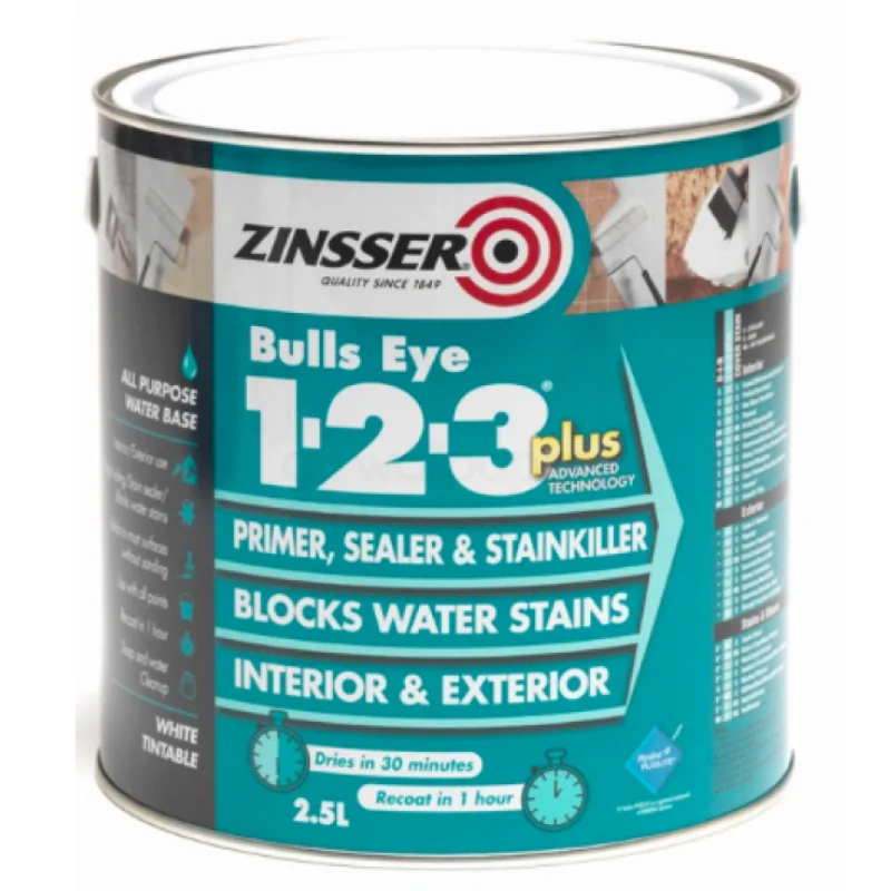 Zinsser Paint over Gloss Primer