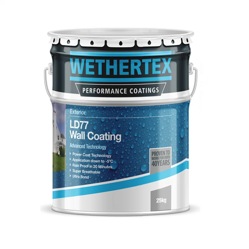 CLEARANCE - Wethertex LD77 Pliolite Light Textured Wall Coating - Chalk White - 25kg