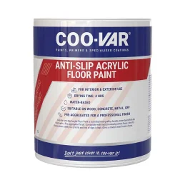 Coo-Var Anti-Slip Acrylic...