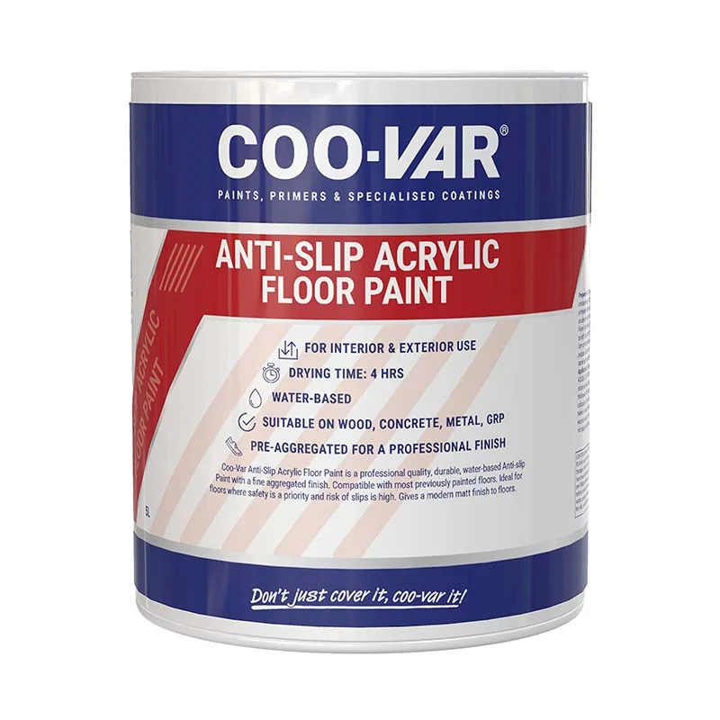 Coo-Var | Anti-Slip Acrylic Floor Paint