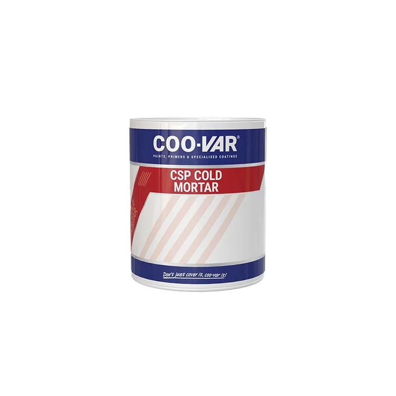 Coo-Var | Cold-Curing CSP Mortar