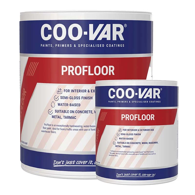 Coo-Var Profloor 2 Pack Epoxy Floor Paint | 2,400+ Colours