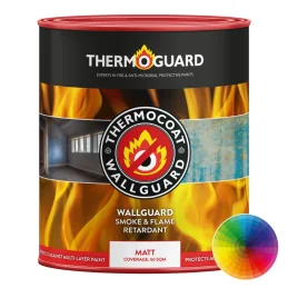 Thermoguard Wallcoat Smoke & Flame Retardant Topcoat | 4,000+ colours available from RAL, BS and NCS