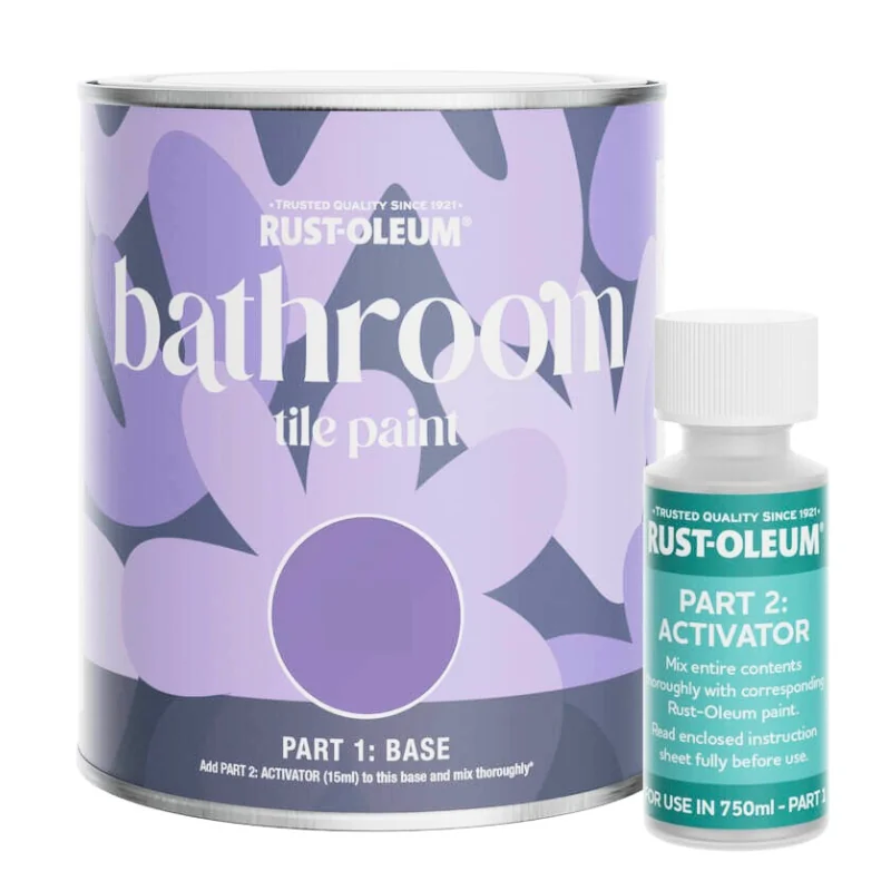 Rust-Oleum Bathroom Paint For Wall Tiles