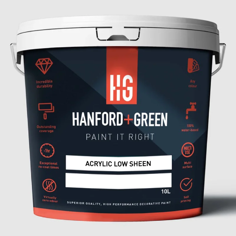 Hanford & Green Acrylic Low Sheen | 5,000+ Colours |  Rawlins Paints