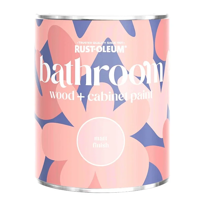 Rust-Oleum Moisture Resistant Bathroom Wood And Cabinet Paint