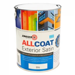 CLEARANCE - Zinsser AllCoat Exterior Satin (Water Based) - RAL 220 20 15 - 1L