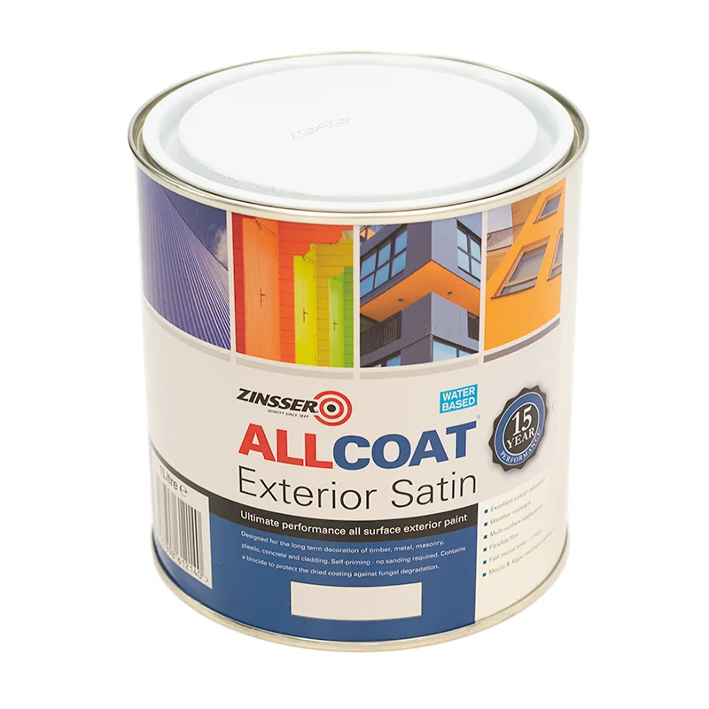 CLEARANCE - Zinsser AllCoat Exterior Satin (Water Based) - RAL 220 20 15 - 1L