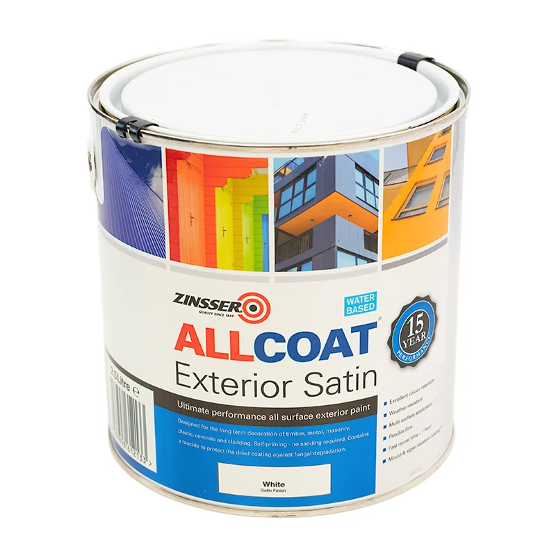 CLEARANCE - Zinsser AllCoat Exterior Satin (Water Based) - RAL 220 20 15 - 1L