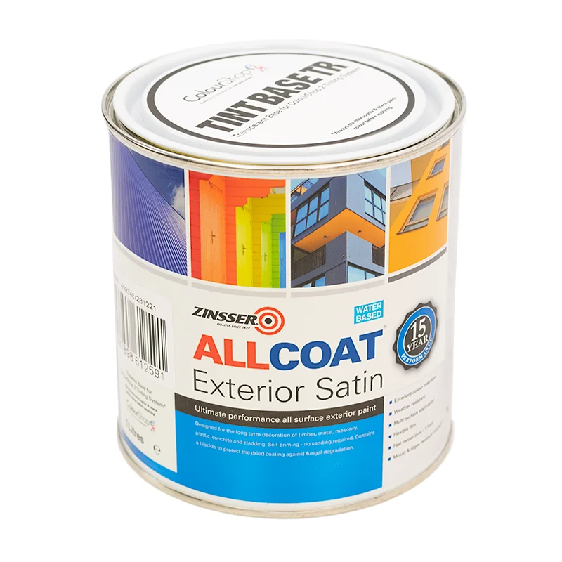 CLEARANCE - Zinsser AllCoat Exterior Satin (Water Based) - RAL 220 20 15 - 1L