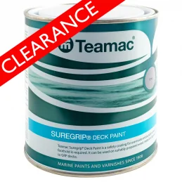 CLEARANCE - Teamac Suregrip Deck Paint - Buttermilk - 5L