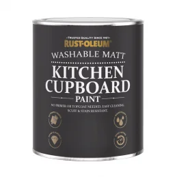 CLEARANCE - Rust-Oleum Premium Washable Kitchen Cupboard Paint - Strawberry Vanilla 750ml Matt