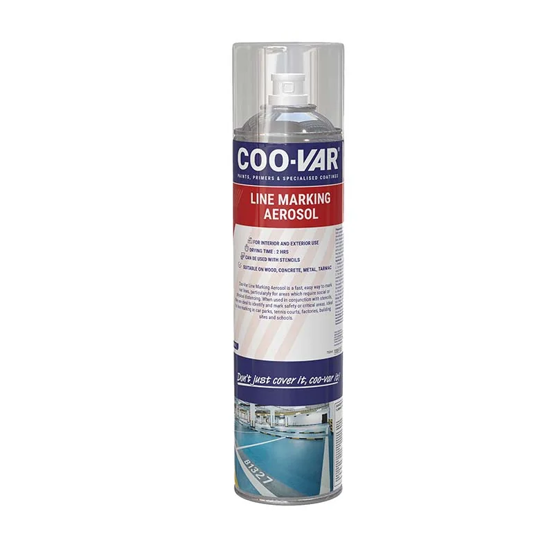 CLEARANCE - Coo-Var Road Line Marking Aerosol Paint Red