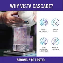 Vista Cascade Epoxy Resin – Professional Clear Casting Solution