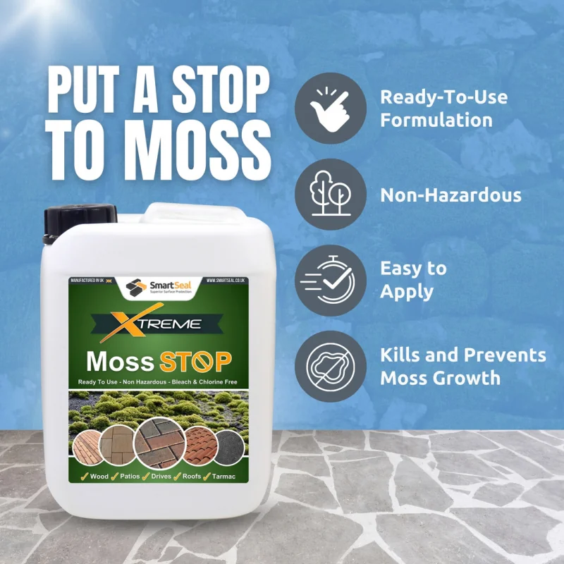 Moss Killer & Preventative Solution | Xtreme Moss Stop