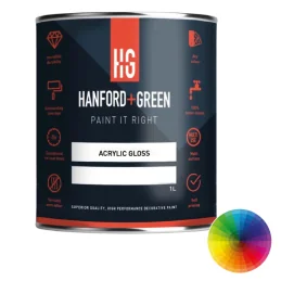 Hanford & Green Acrylic Gloss | 5,000+ Colours | Rawlins Paints