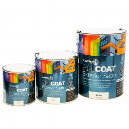 CLEARANCE - Zinsser AllCoat Exterior Satin (Solvent Based) - RAL 5018 - 1L