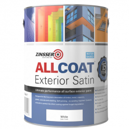 CLEARANCE - Zinsser AllCoat Exterior Satin (Water Based) - RAL 3001 1L