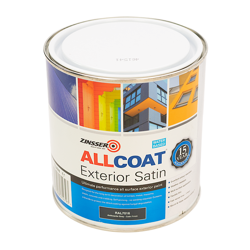 CLEARANCE - Zinsser AllCoat Exterior Satin (Water Based) - RAL 3001 1L