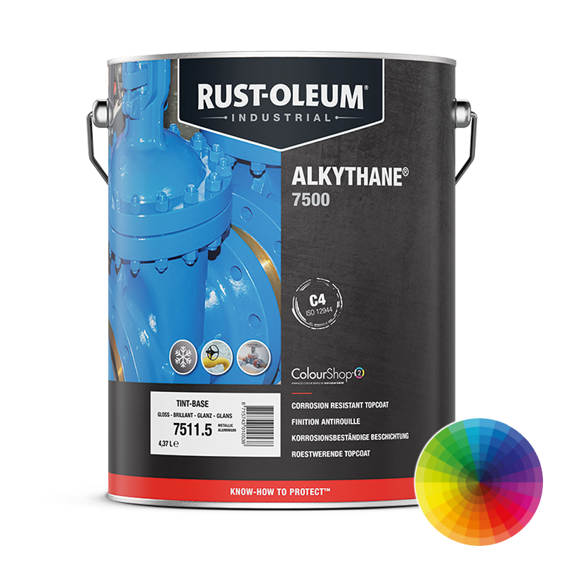 CLEARANCE - Rust-Oleum 7500 Alkythane - RAL 6011 Reseda Green - 5L