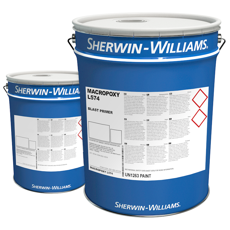 CLEARANCE - Sherwin-Williams Macropoxy L574 - Grey 5L