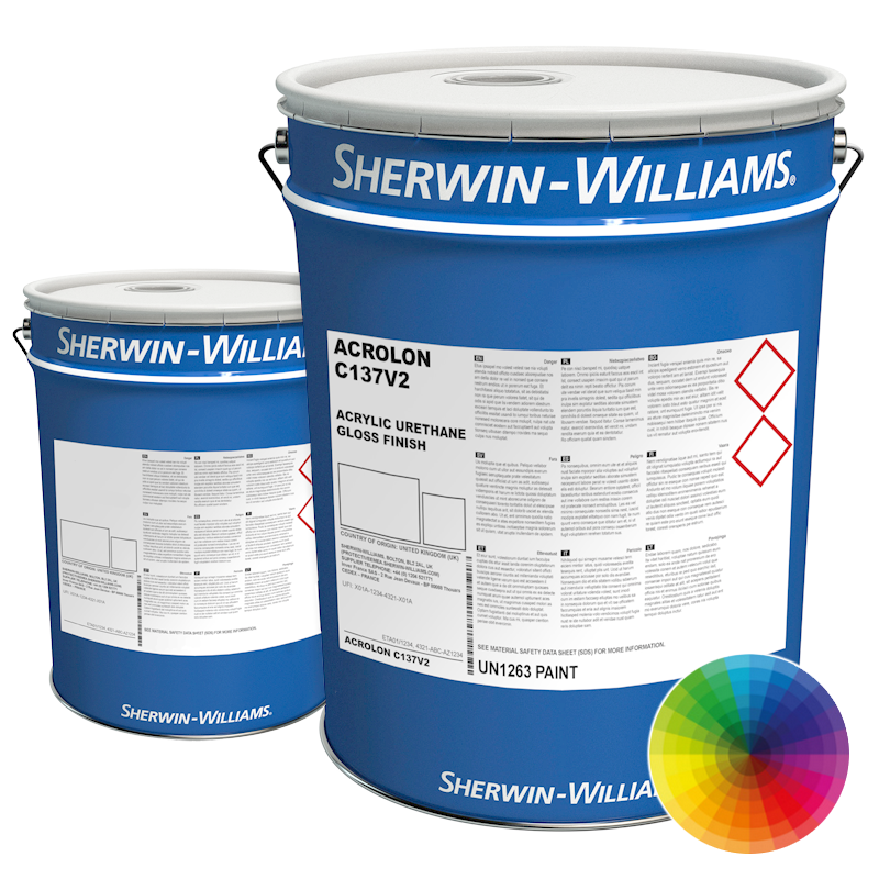 CLEARANCE - Sherwin-Williams Acrolon C137V2 - White 5L