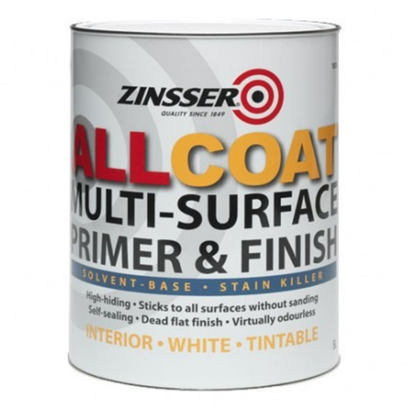 Zinsser AllCoat Interior (SolventBased) 2,700+ Colours Rawlins Paints