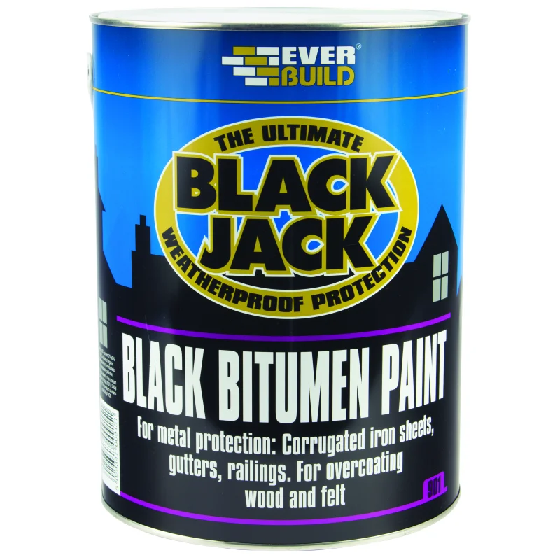 Everbuild 901 Black Bitumen Paint