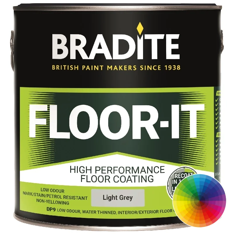 Bradite Floor-It | Garage Floor Paints | Anti-Slip Additives