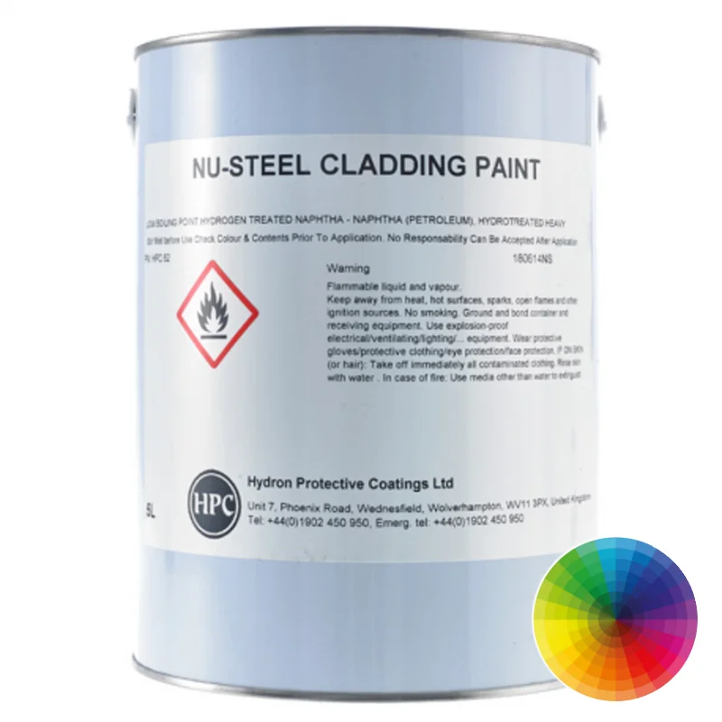 Nu-Steel Cladding Paint | Metal Cladding Paint