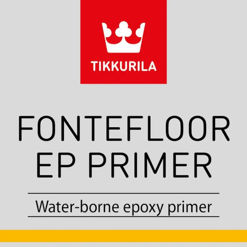 Tikkurila Fontefloor EP Primer | Odourless Priming Lacquer For Concrete