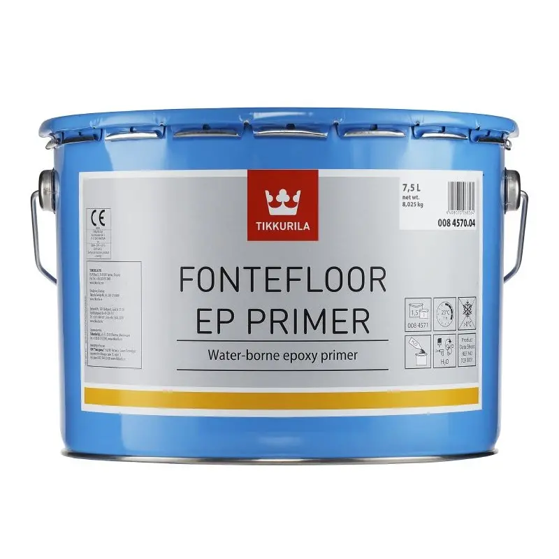 Tikkurila Fontefloor EP Primer | Odourless Priming Lacquer For Concrete