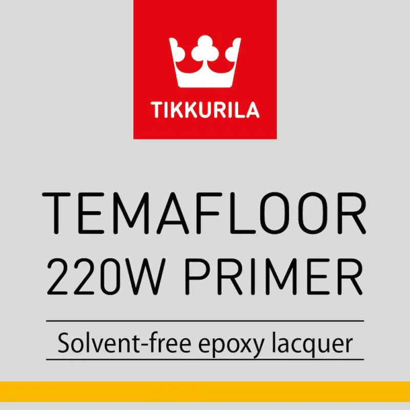 Tikkurila Temafloor 220W Primer | Epoxy Floor Paint