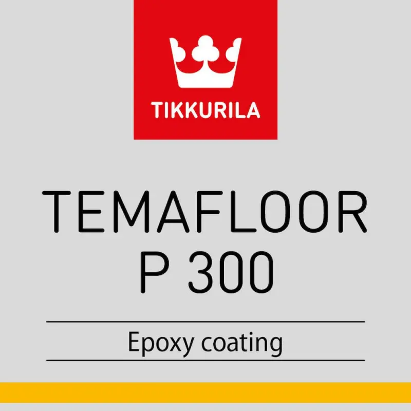 Tikkurila Temafloor P300 | Chemical Resistant Epoxy for New & Old Concrete