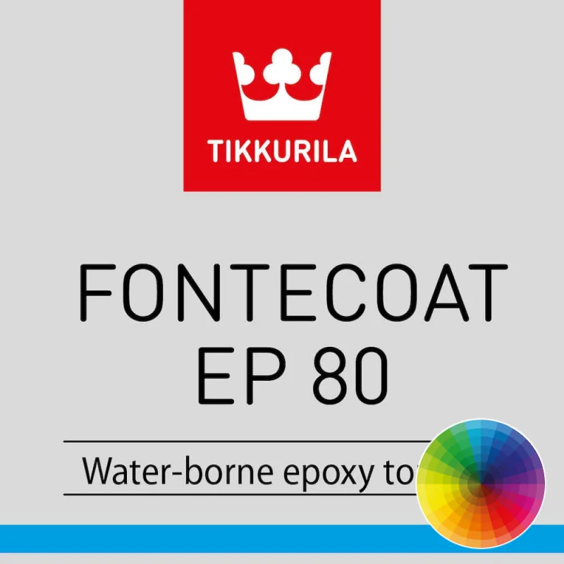 Tikkurila Fontecoat EP 80 | Low VOC Steel Topcoat | Chemical Resistant