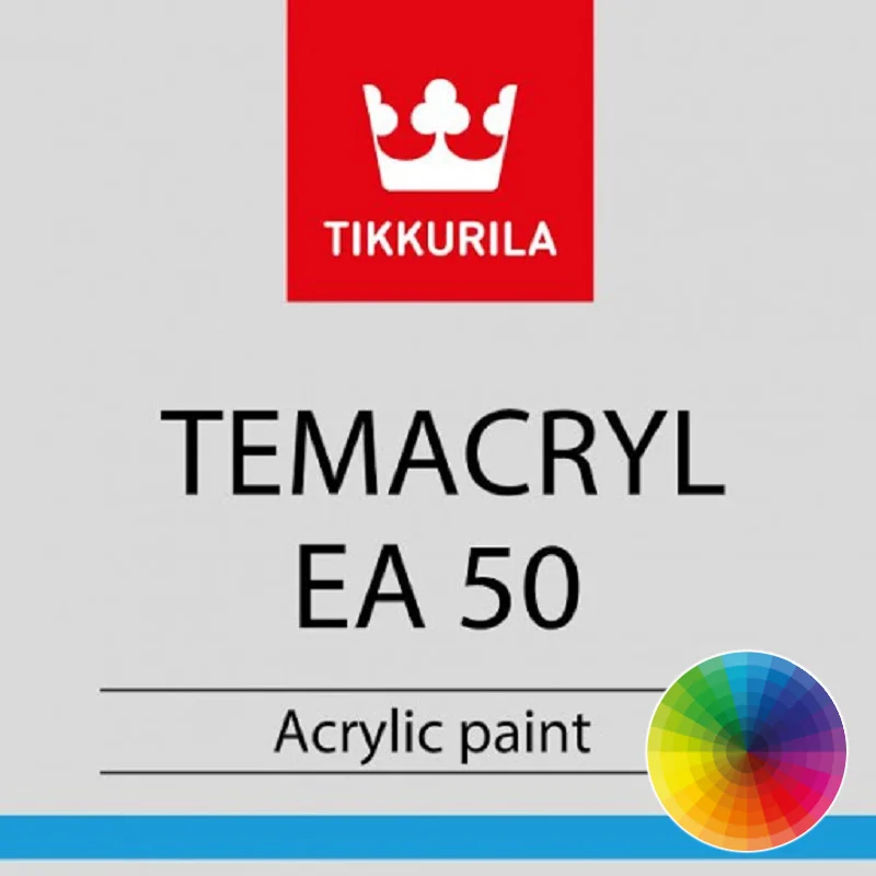 Tikkurila Temacryl EA 50 | Metal Topcoats For Epoxy Systems