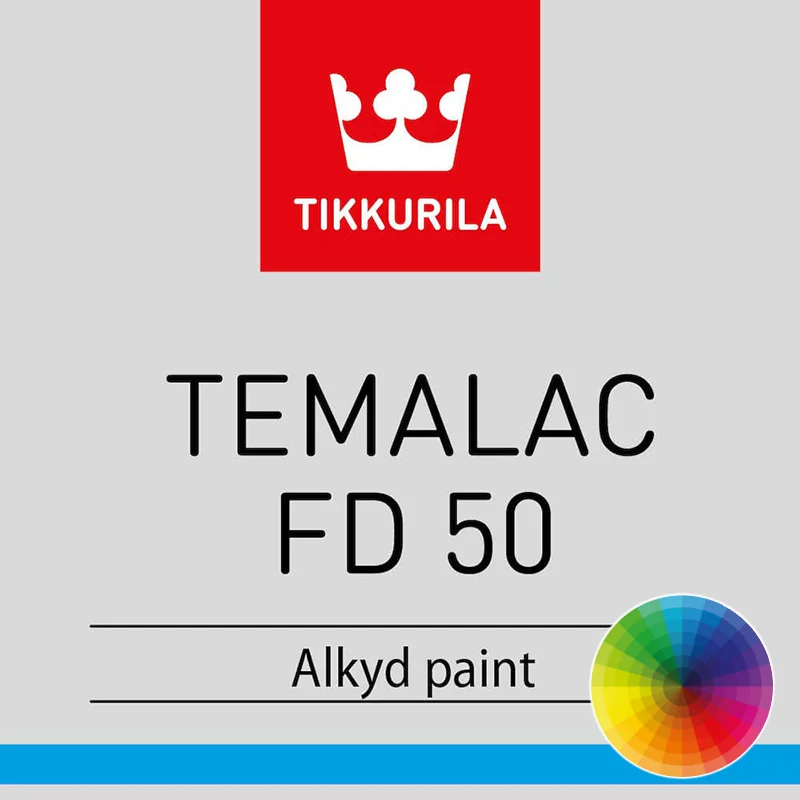 Tikkurila Temalac FD 50 | Single Coat System & Primer for Steel