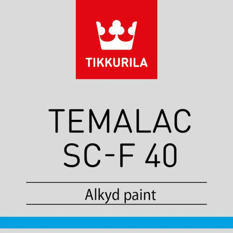 Tikkurila Temalac SC-F 40 | Anti-Corrosive Metal Paint