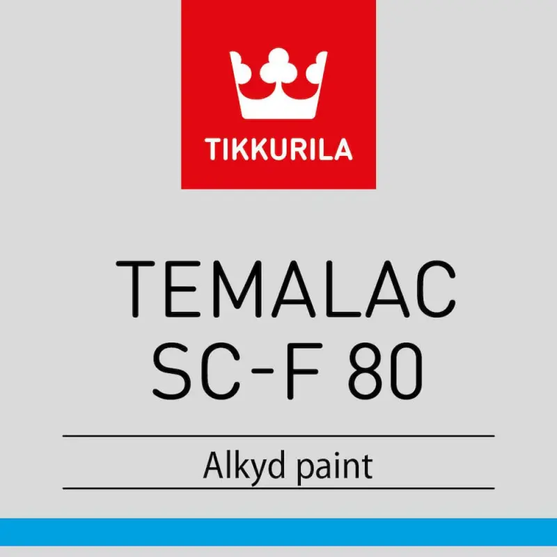 Tikkurila Temalac SC-F 80 | Anti-Corrosive Single Pack System for Steel