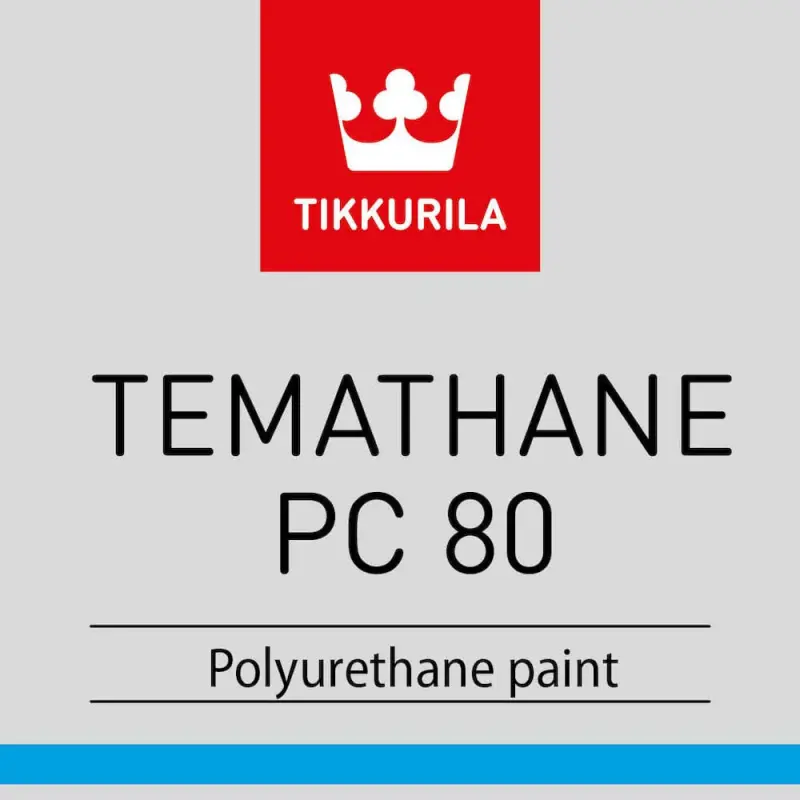 Tikkurila Temathane PC 80 | High Solids Steel Topcoats