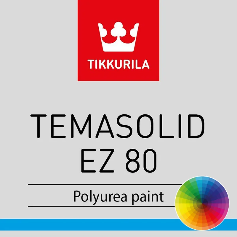 Tikkurila Temasolid EZ 80 | Two-component gloss polyurea paint for metals