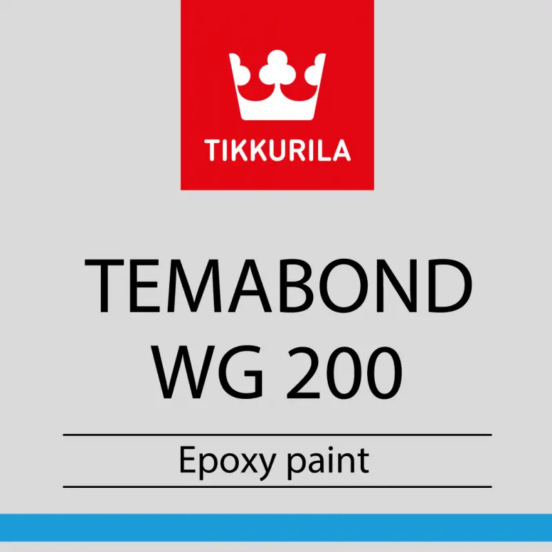 Tikkurila Temabond WG 200 | Low temperature curing epoxy metal paint